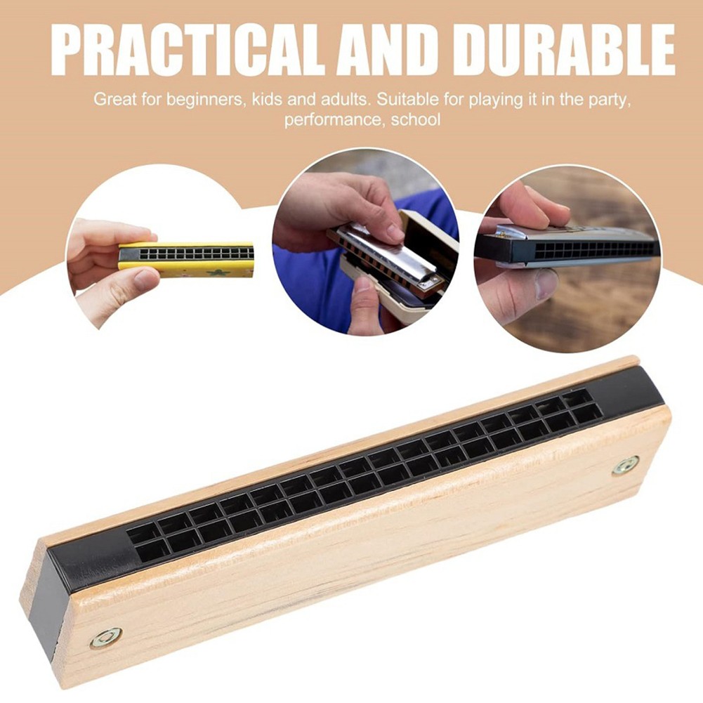 【Rockhouse】 trẻ em 16 Lỗ Harmonica kèn ác mô ni ca với các mô hình đầy màu sắc cho âm nhạc vui nhộn [Sản phẩm Mới]