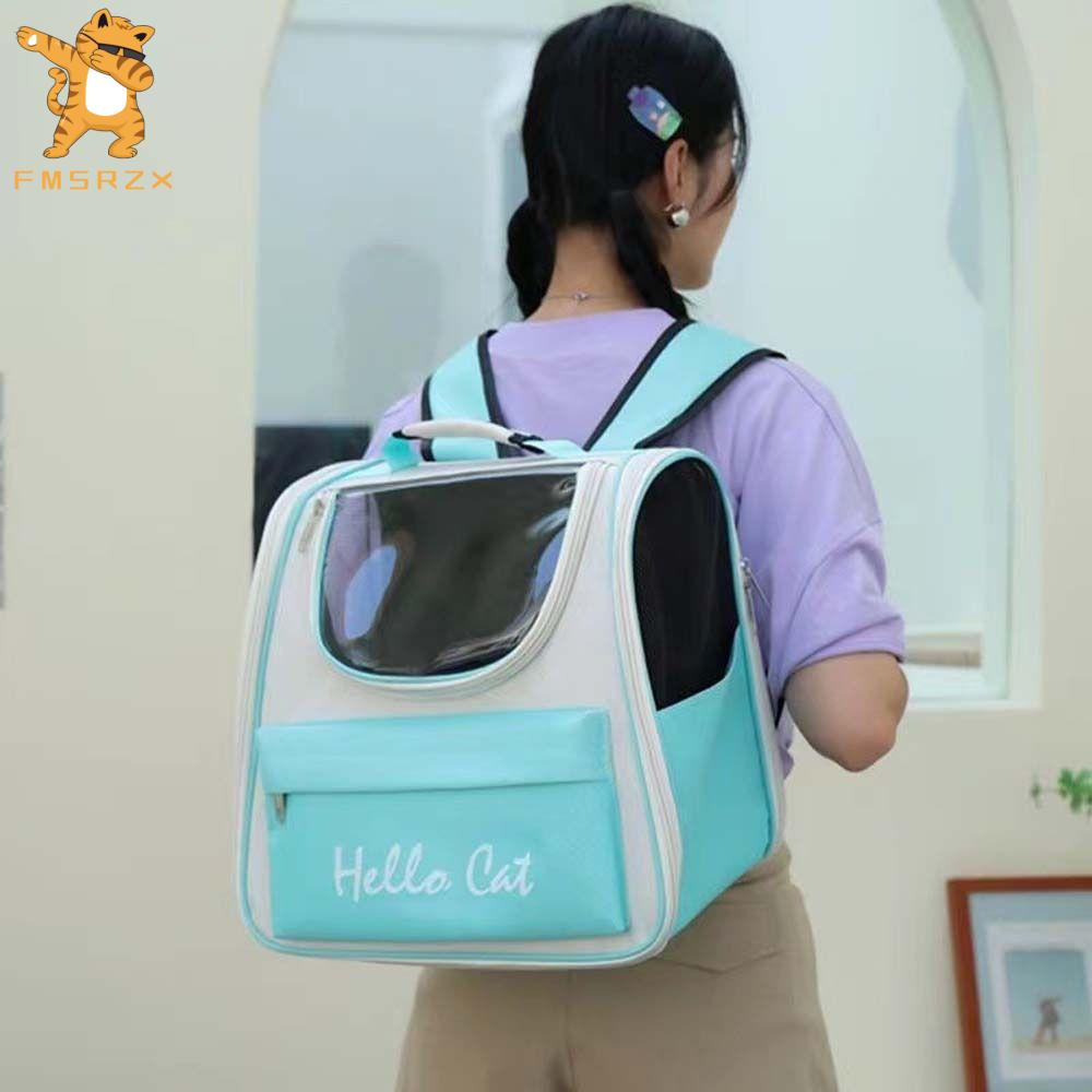 FMSRZX Thoáng khí Vận chuyển Túi xách Cắm Trại Đi Bộ Đường Dài Dành cho mèo chó nhỏ Túi đựng mèo Túi đeo vai cho thú cưng Đồ dùng cho thú cưng Ba lô đựng thú cưng