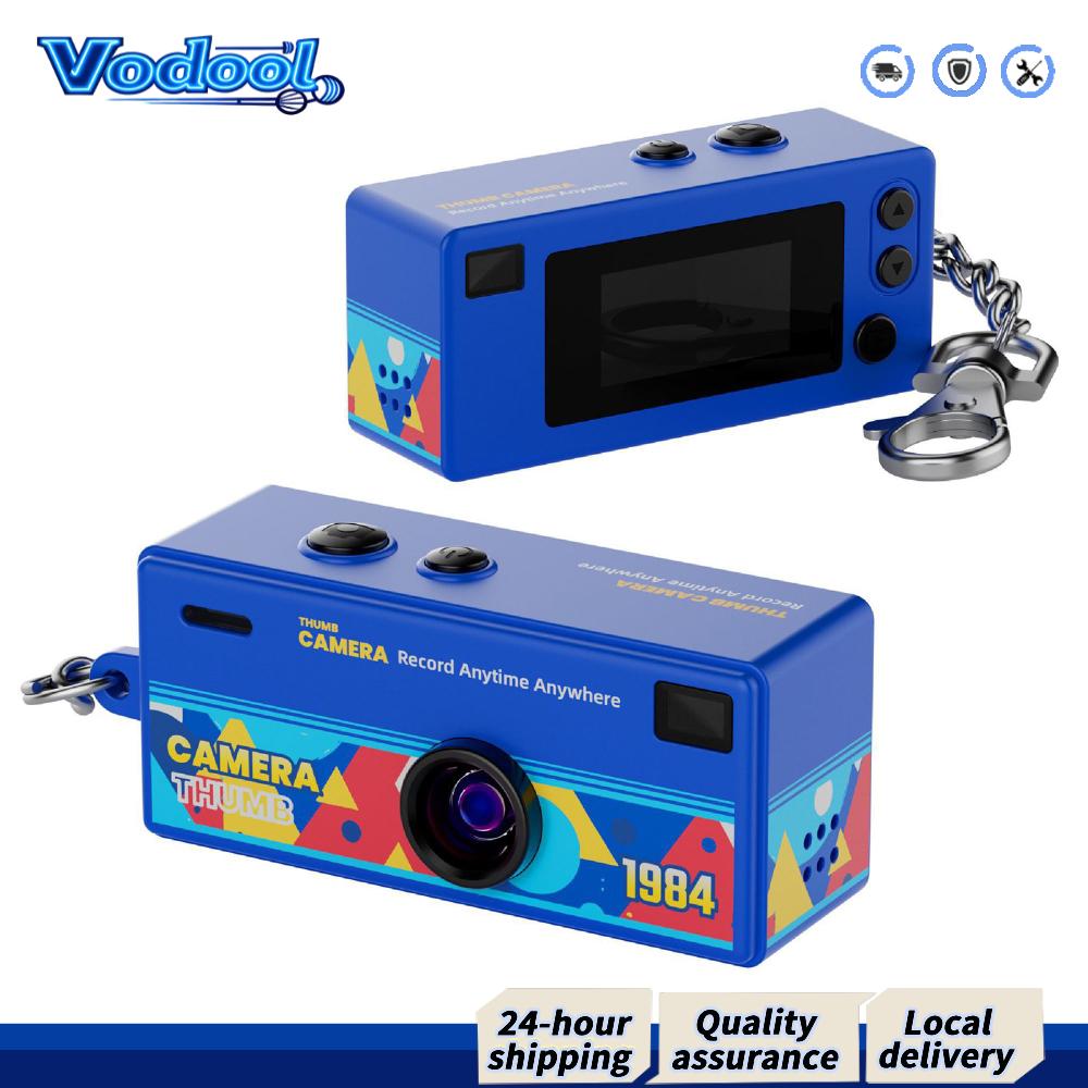 【Fast delivery】 1080P HD Video Recorder with 0.96In TFT Screen Retro Mini Action Camera Type-C Charging Portable Small Camcorder for Vlog Recording ราคา 449 บาท*ส่งฟรี