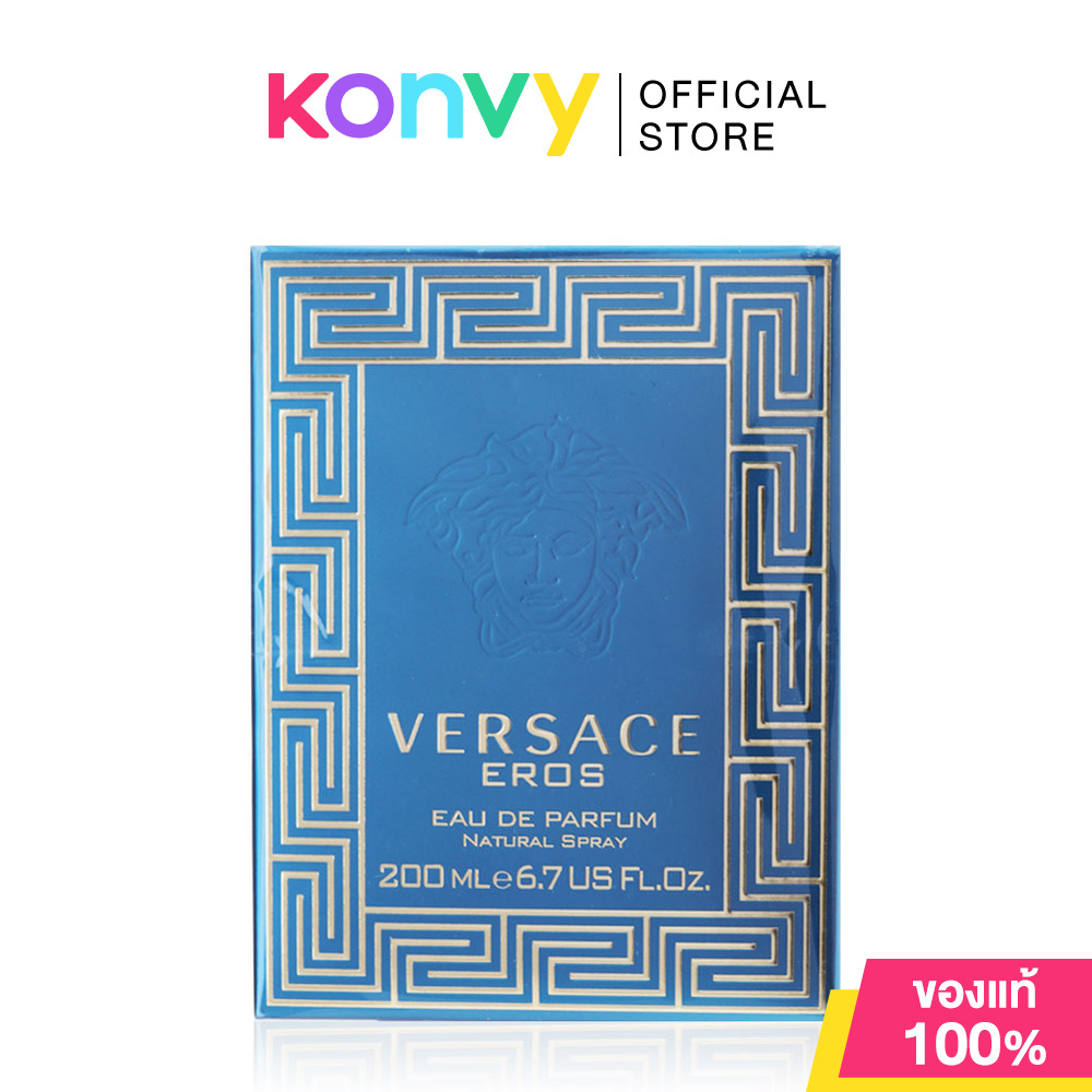 Versace Eros EDP น้ำหอมผู้ชาย เวอร์ซาเช่ (50ml/100ml/200ml) ราคา 4,250 บาท*ส่งฟรี