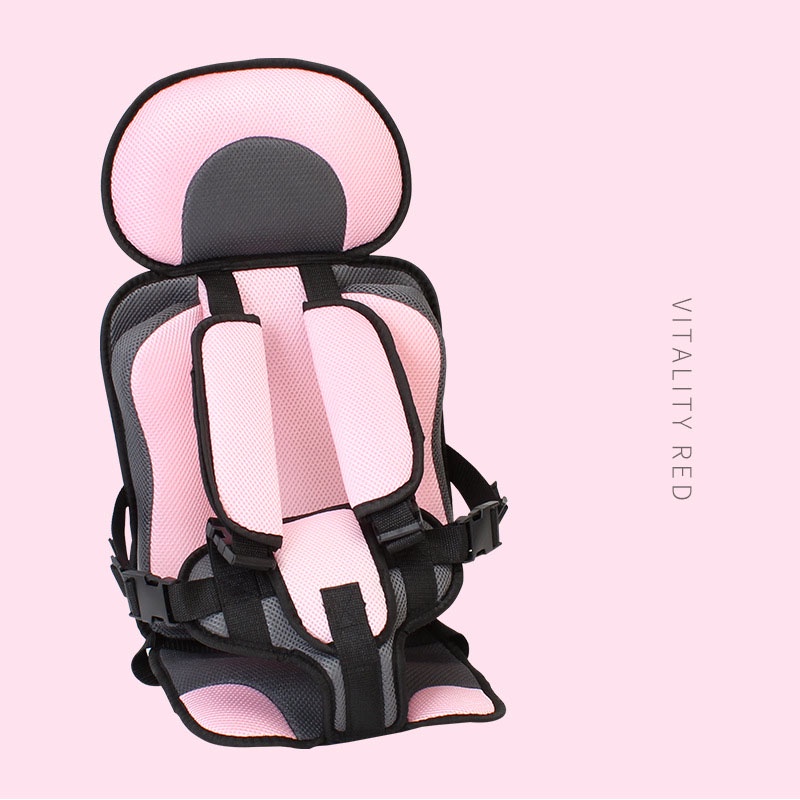 Portable Car Seat Kids Car Safety Seat for Child Baby Portable Carrier Seat Portable Baby Car Seat Pad Protection Cover