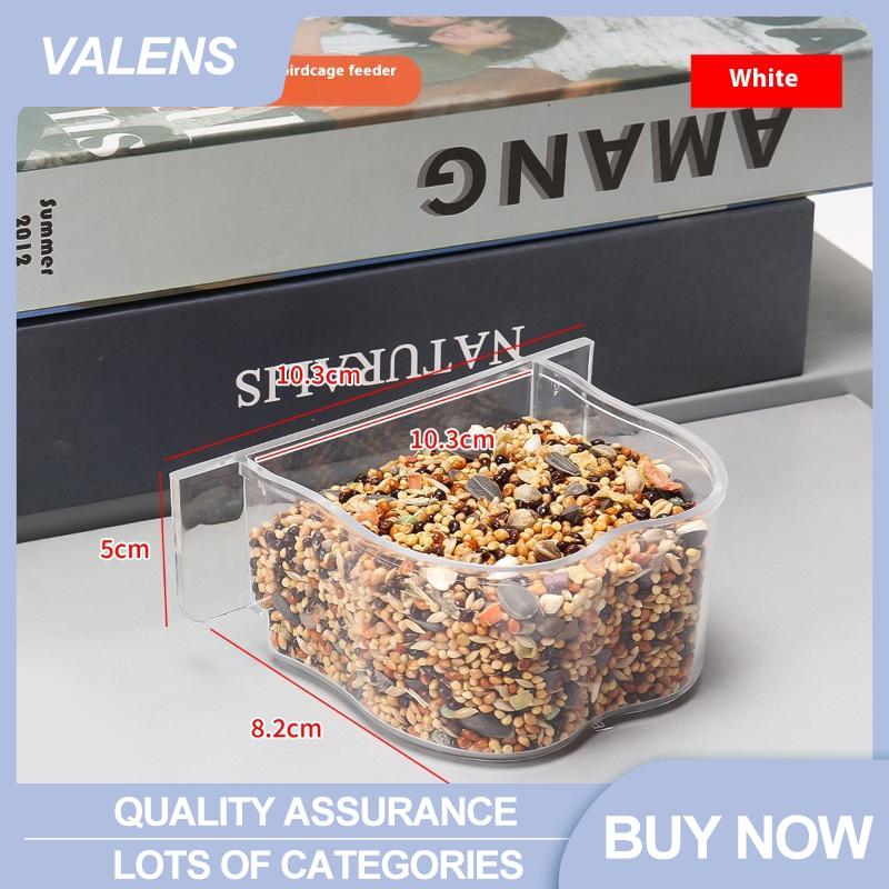 [Valen] Housewear & Furnishings Công suất lớn chim trung chuyển Hộp chống giật gân chim thực phẩm quả bền Vẹt ăn hộp cho chim vừa nhỏ - 8