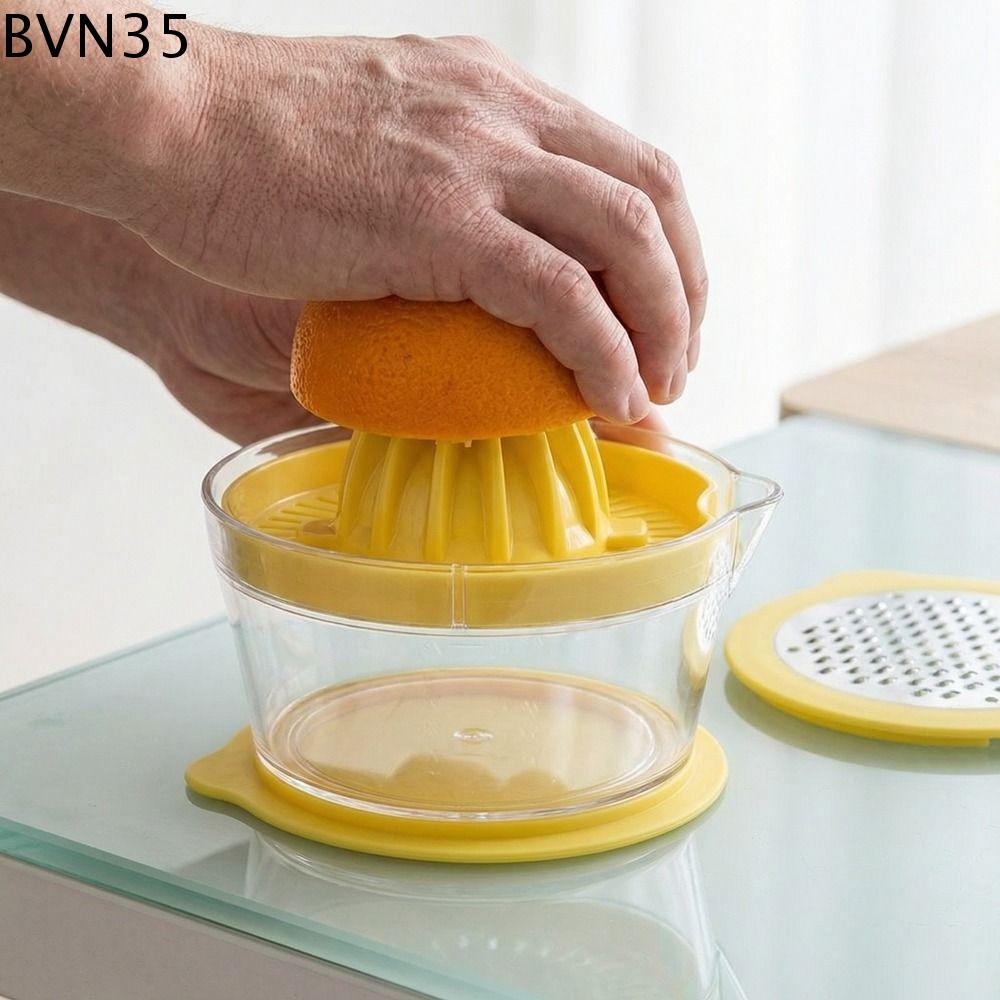 BVN35 Hiệu quả Máy ép trái cây thủ công Nhựa Hộ gia đình Máy ép trái cây bằng tay Dụng Cụ Ép Nước Trái Cây Di động Máy ép chanh Sử dụng trong gia đình