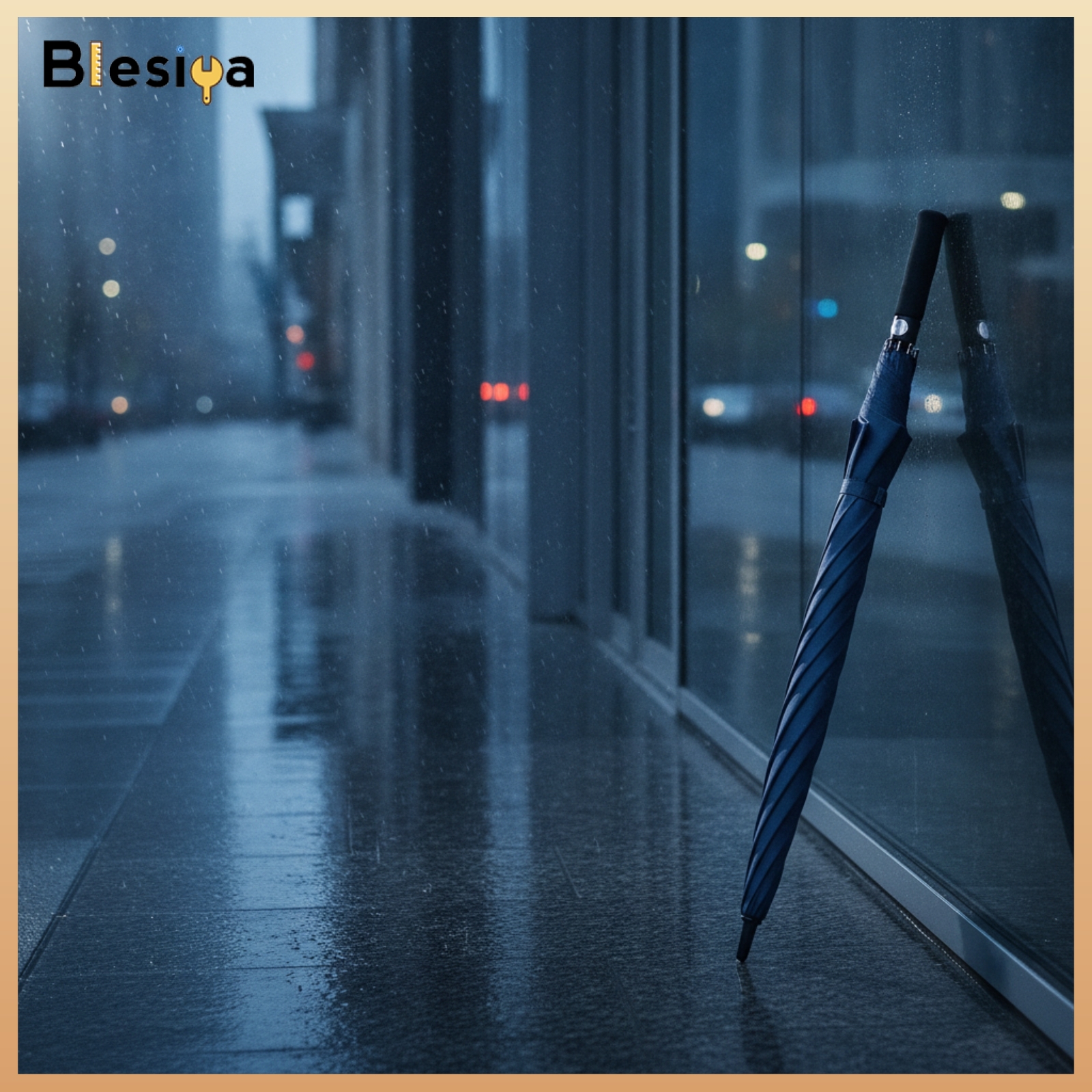 Blesiya Wind-Resistant Straight Handle Umbrella Slim-Profile Large Outdoor Umbrella Oversize Lightweight for Promotional Events, Daily Commute ราคา 10,756 บาท*ส่งฟรี