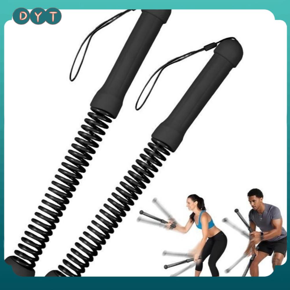 DYT 2Pcs Tay cầm chống trượt Dây chiến đấu không dây Cao su mềm Quán tính phục hồi mạnh mẽ Dây tập luyện Chất lượng cao Huấn luyện viên sức mạnh Thiết bị tập luyện thể chất