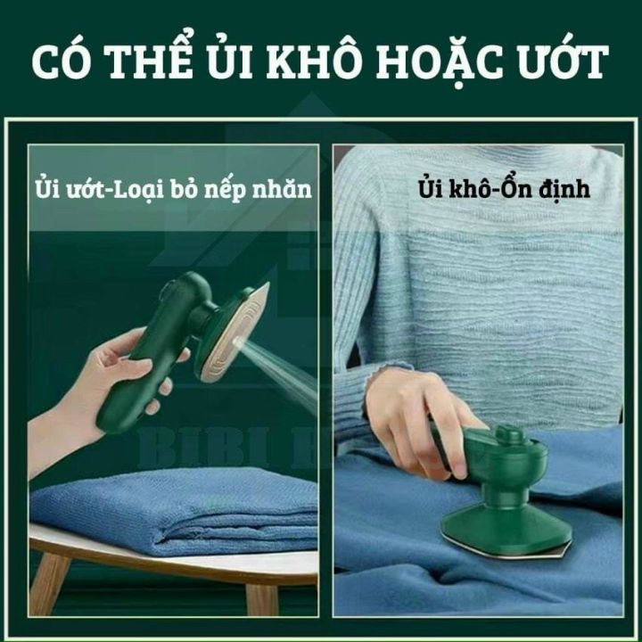 [BÀN LÀ HƠI NƯỚC CẦM TAY] Bàn Là Mini CÓ HƠI NƯỚC