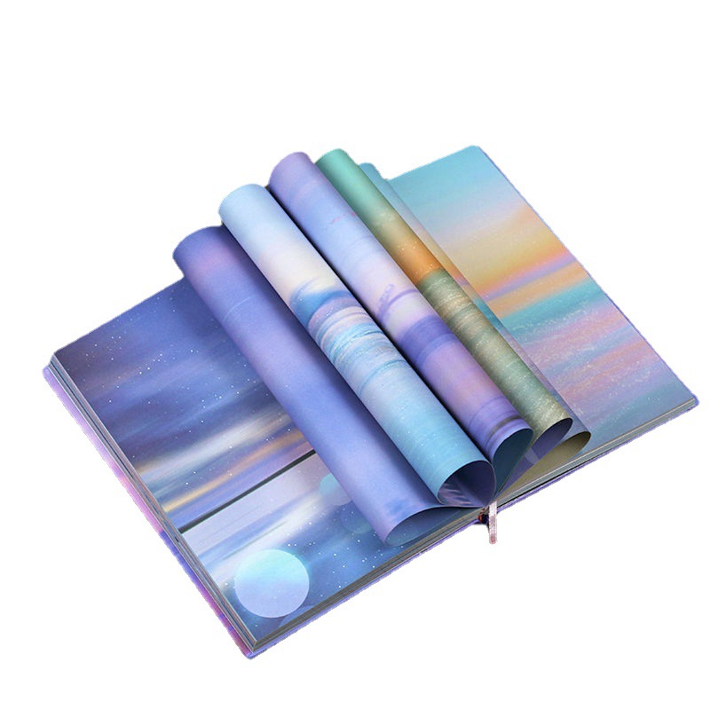 [Document supplies] Hardcover Notebook Want to See You Tally Book Cute Korean Student Page Notepad Thick Notebook Manufacturer