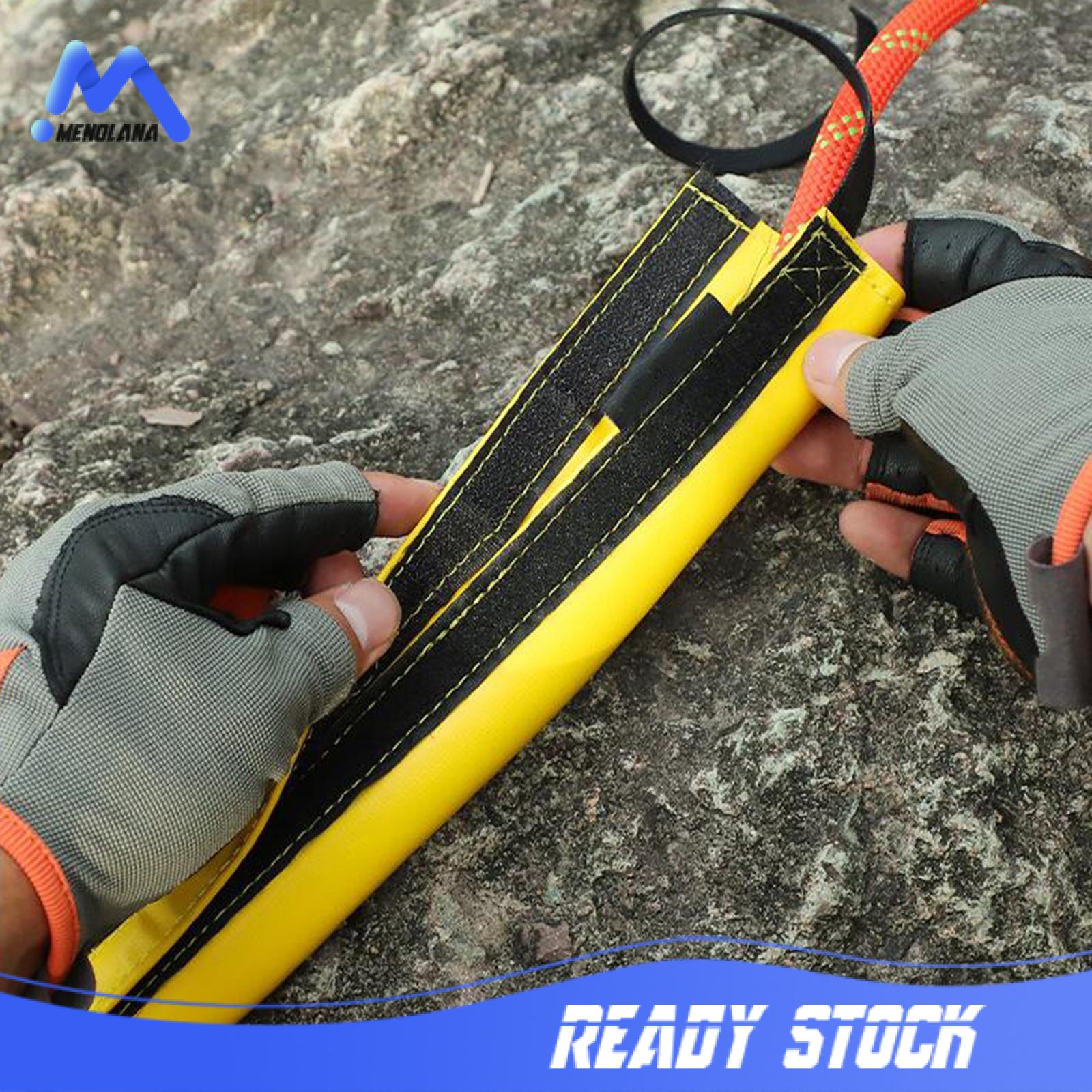 menolana Outdoor Climbing Rope Protector Protective Sleeve for Rappelling