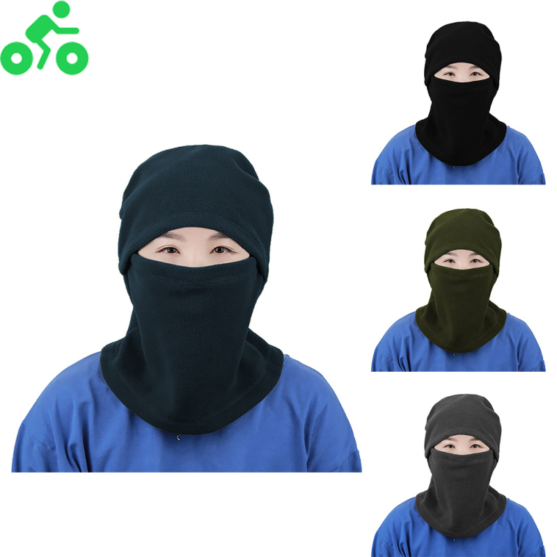 Thermal Cycling Balaclava Cold Weather Cycling Hat Polar Fleece Full Face Balaclava For Outdoor Cycling Women Men