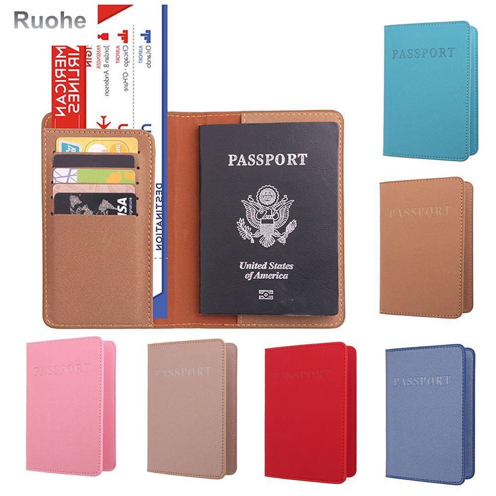 RUOHE Men New Credit Card Holder Wallet Card Protector Card Holder