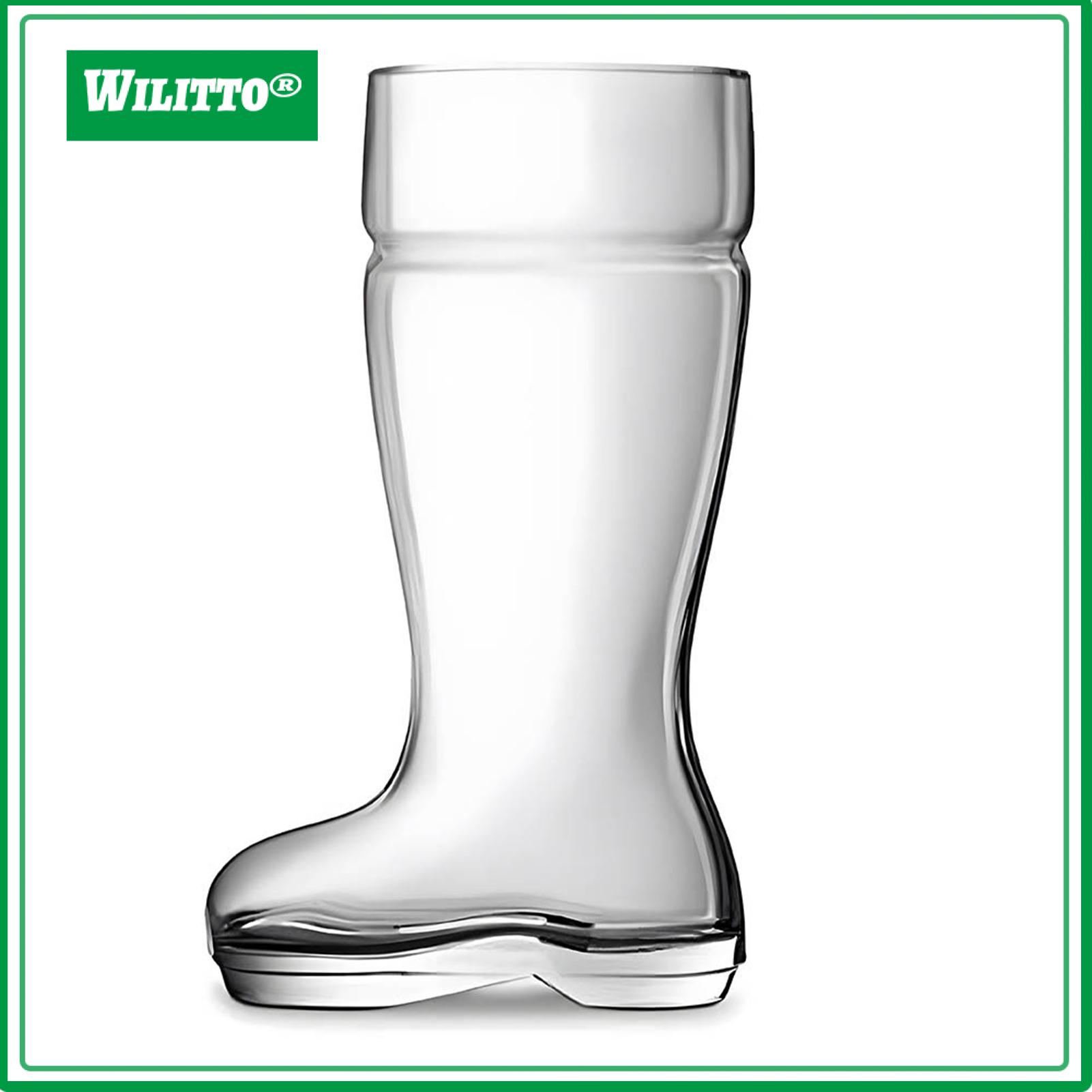 Glass Beer Boot Large Capacity Beer Mug Boot Shape Transparent Design Easy to Clean Dishwasher Safe Funny Party Beer Cup for Home Bar Outdoor Festival Decoration – Perfect Gift for Beer Lovers ราคา 447 บาท*ส่งฟรี