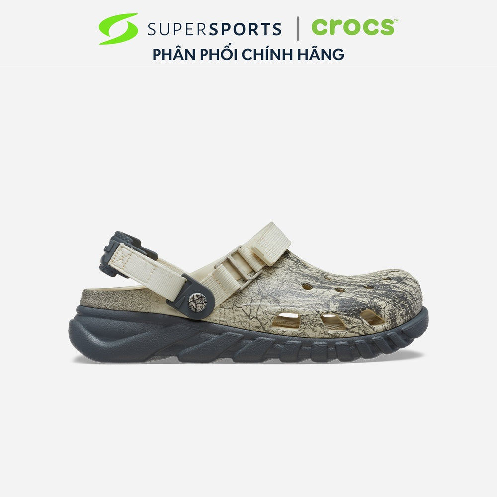 Giày Clog Unisex Crocs Duet Max Ii Forest Crackle Utility - Be - 214251-2Y3