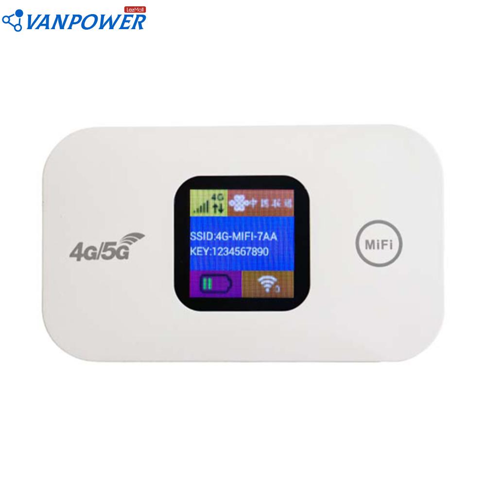 4G Pocket WiFi Router 150Mbps Mobile Hotspot 2100mAh 4G Wireless