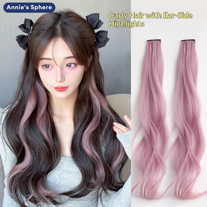 Annie's Sphere Curly Synthetic Hair for Women. Clips on Quietly and Easily. There Are Many Colors Available. Gives Volume and Looks Natural. ราคา 29 บาท*ส่งฟรี