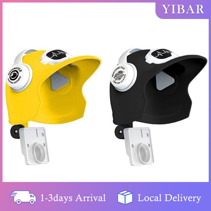 【YIBAR】 Nhỏ Mũ bảo hiểm Rider Xe máy điện thoại di động chủ xe đạp điện không thấm nước dù để che nắng Navigation điện thoại di động chủ