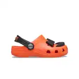 Giày Clog Trẻ Em Crocs Classic Jack O Lantern Lights - Orange - 211685-810