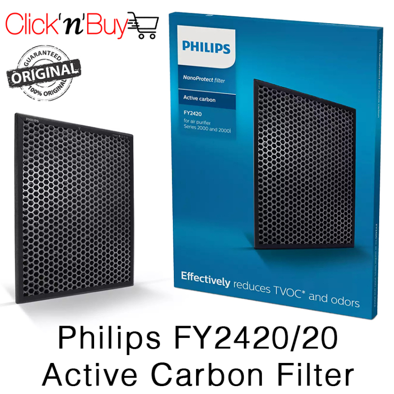 Philips FY2420/20 Active Carbon Filter. Reduces Odors. Reduces TVOC. Honeycomb Structure. Local SG Stock. Singapore