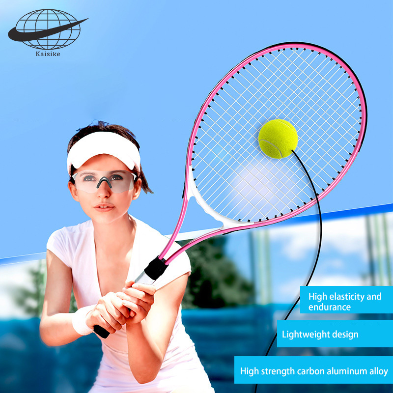 Kai Si Ke huấn luyện viên quần vợt Duy Nhất Chơi Phục Hồi Hợp Kim Nhôm Vợt Tennis Duy Nhất đào tạo quần vợt Thiết Lập Duy Nhất Với Dòng Phục Hồi