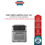 NỒI CHIÊN KHÔNG DẦU 12L SUNHOUSE MAMA SHD4094, Dung tích 12L, Công suất 1800 W, 12 chế độ nấu cảm ứng cài đặt sẵn