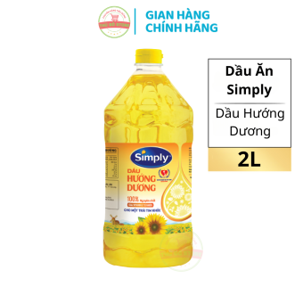 Dầu Ăn Simply Hướng Dương - Chai 2L
