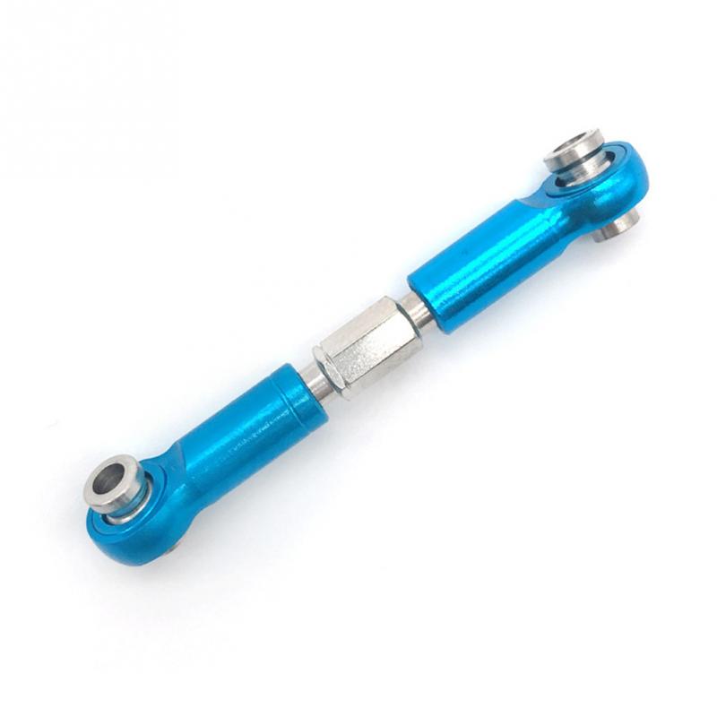6Pcs Adjustable Metal Linkage Pull Rod Front /Rear Servo Link for A949 A959 A969 A979 K929 RC Car Up