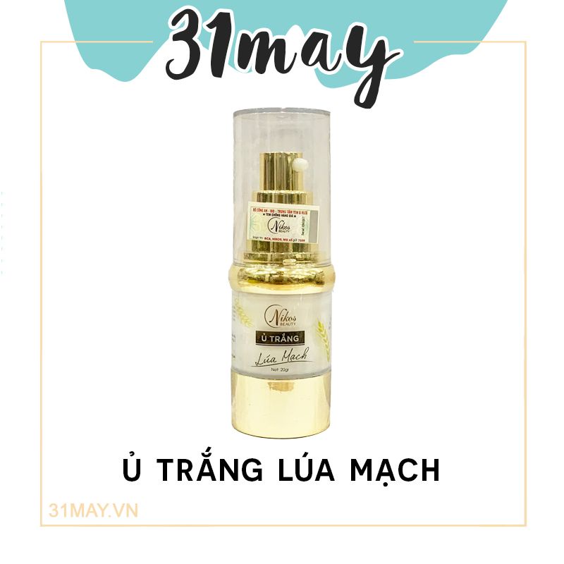 Kem ủ trắng lúa mạch nikos beauty chính hãng giá sỉ