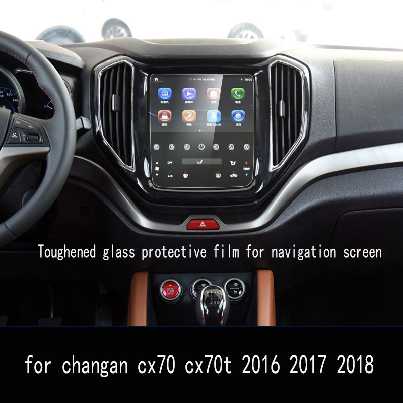 for changan cx70 cx70t 2016 2017 2018 2019 2020 car gps navigation touch screen protective LCD Tempered glass film