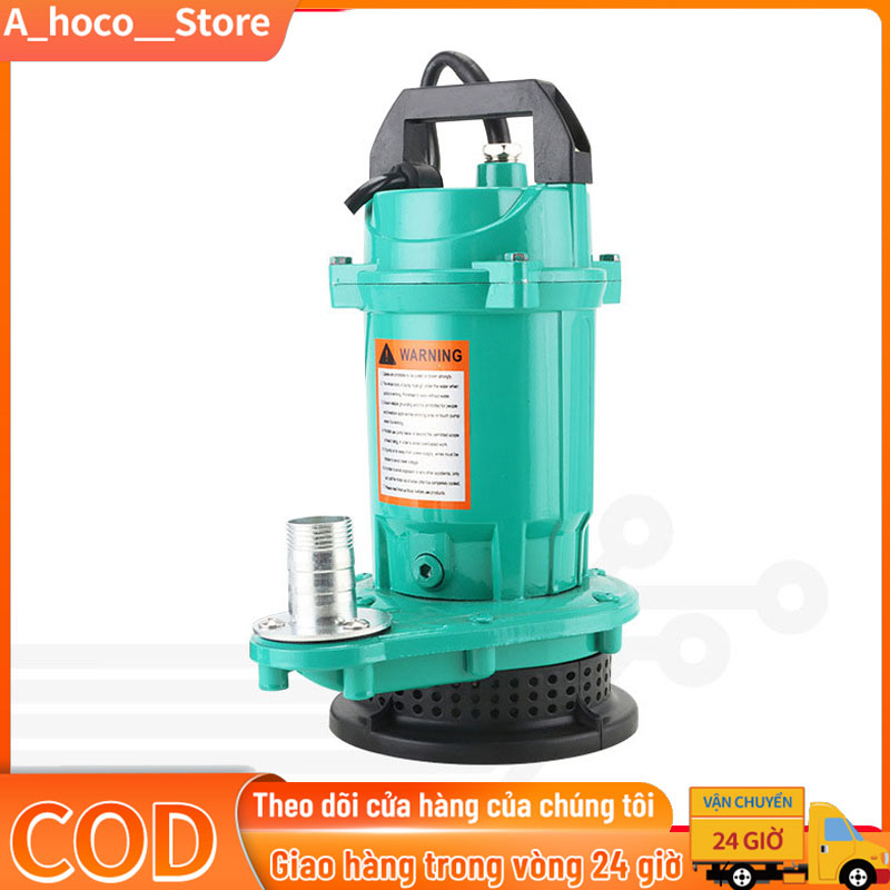 [ SIÊU BỀN, SIÊU KHỎE ] MÁY BƠM NƯỚC CHÌM, BƠM TÕM CHÍNH HÃNG GGG QDX-3, 370W BƠM 3m³/h