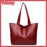 Velishy Large Bags Womens Versatile Simple Large-capacity Tote Bags Shoulder Bags Soft Leather Womens Bags