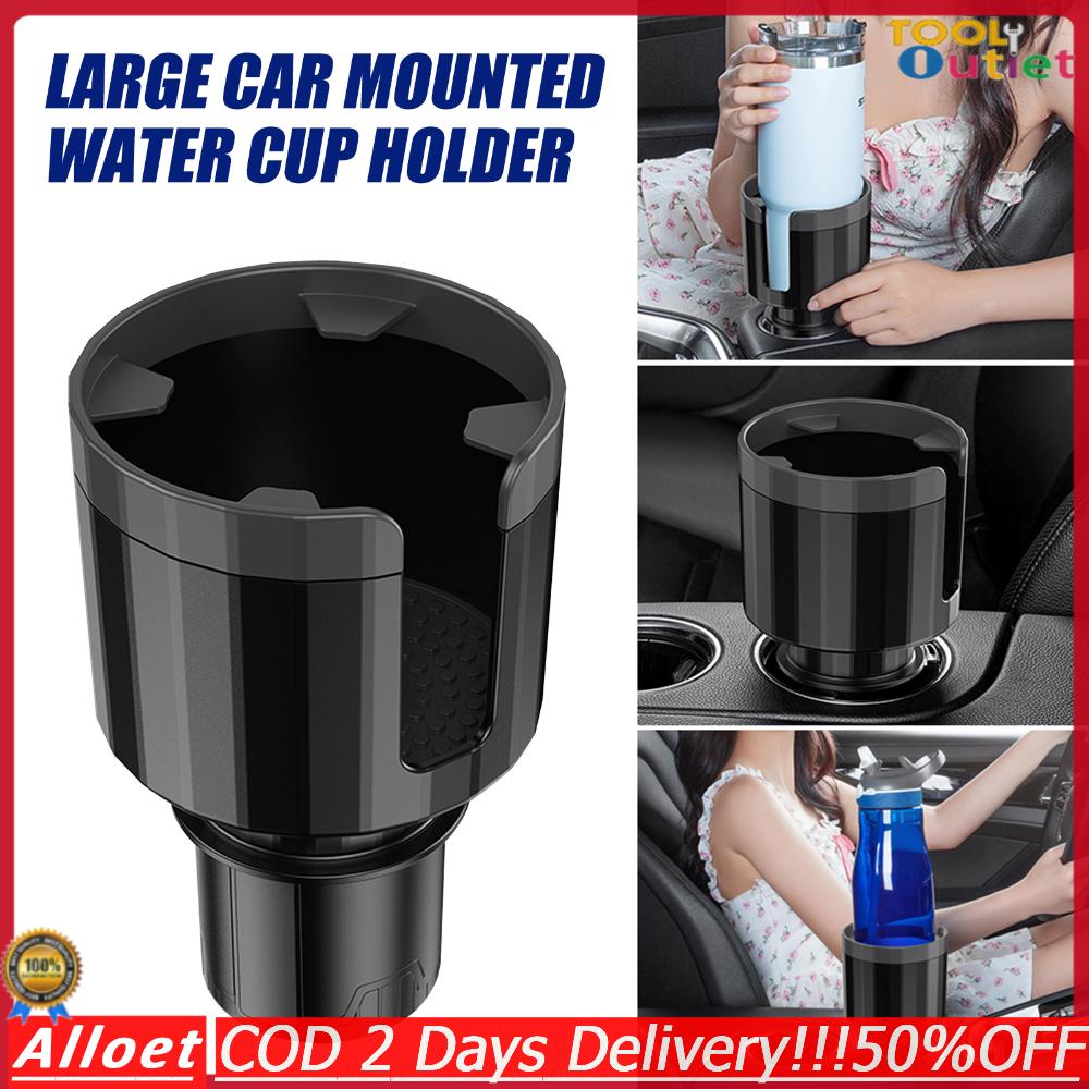 [ToolOutlet]ตัวขยายที่วางถ้วยรถยนต์, อะแดปเตอร์ตัวขยายถ้วยคู่ที่มีมัลติฟังก์ชั่น 2 ใน 1 ตัวพร้อมกับตัวขยายถ้วยที่ปรับได้ 360 , เครื่องดื่มถ้วยที่ปรับได้สำหรับขวดน้ำส่วนใหญ่ ราคา 169 บาท*ส่งฟรี