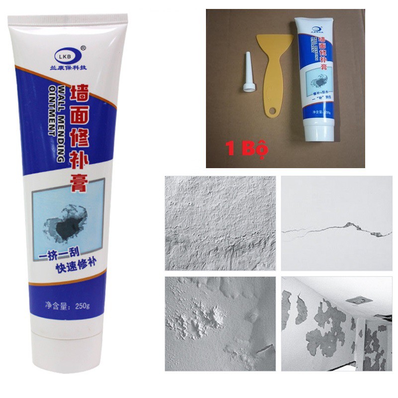 Keo vá tường, trần nhà chống thấm nước, chống mốc