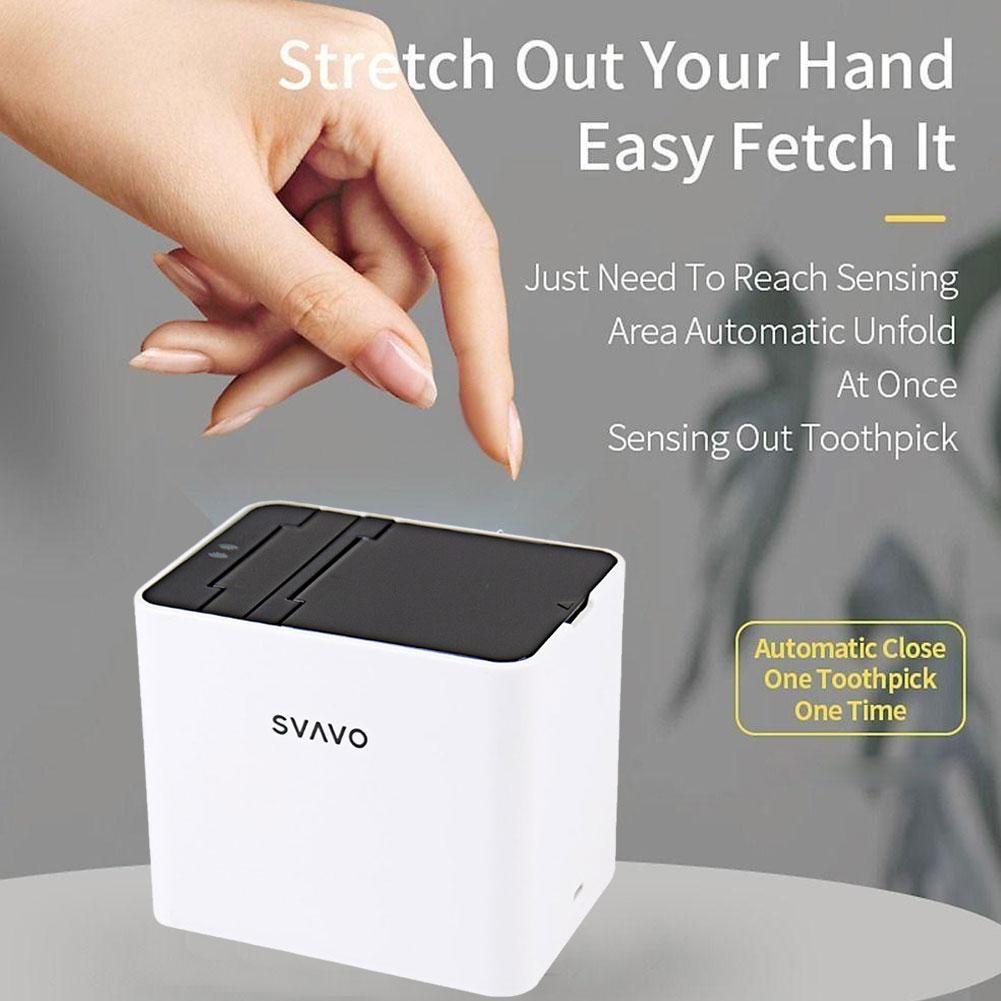 Automatic Sensor Intelligent Toothpick Box Household Upscale Bucket Creative Toothpick F9V0