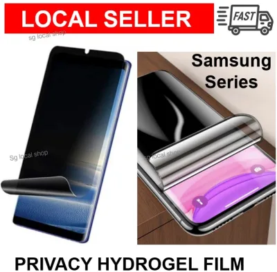[PRIVACY] Samsung Galaxy S21 / S20 / Note 20 / Note 10 9 8 / S10 9 / Plus + / Ultra Screen Protector Film (not tempered glass)