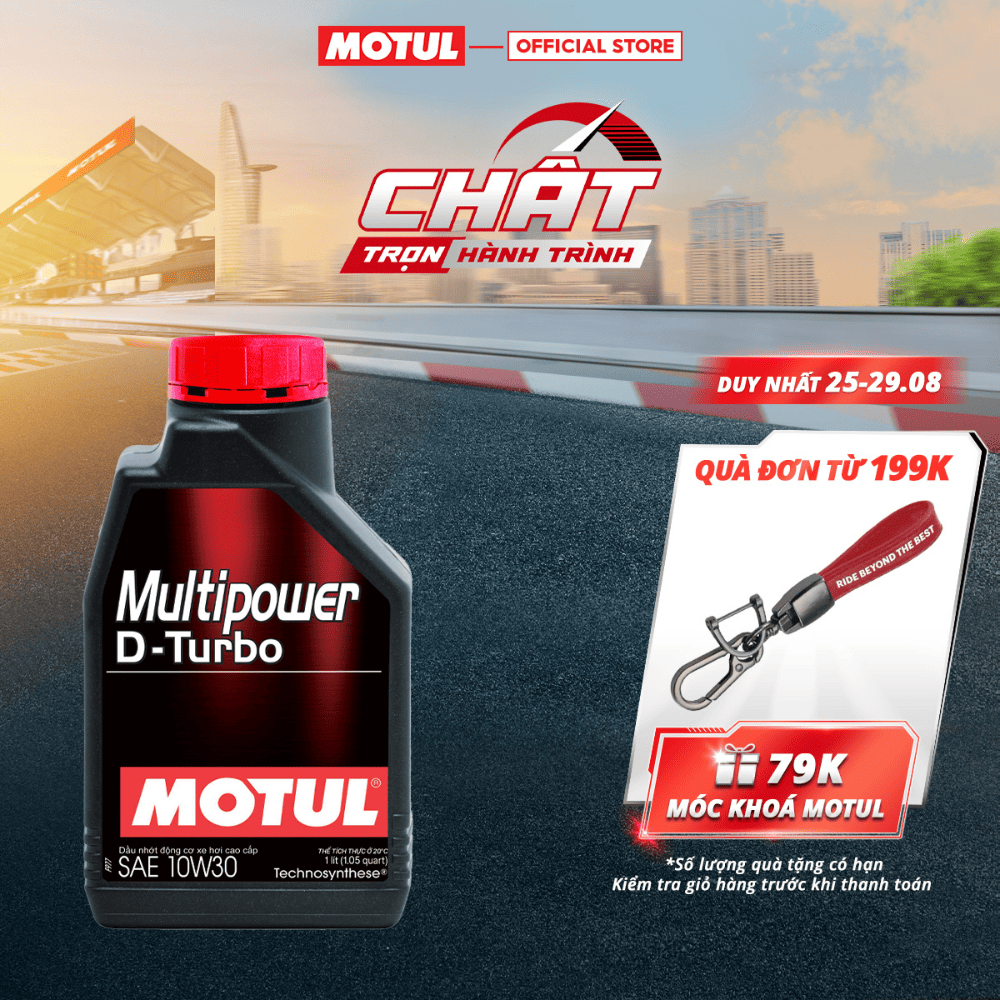 Dầu nhớt xe ô tô máy dầu MULTIPOWER D-TURBO 10W30 1L