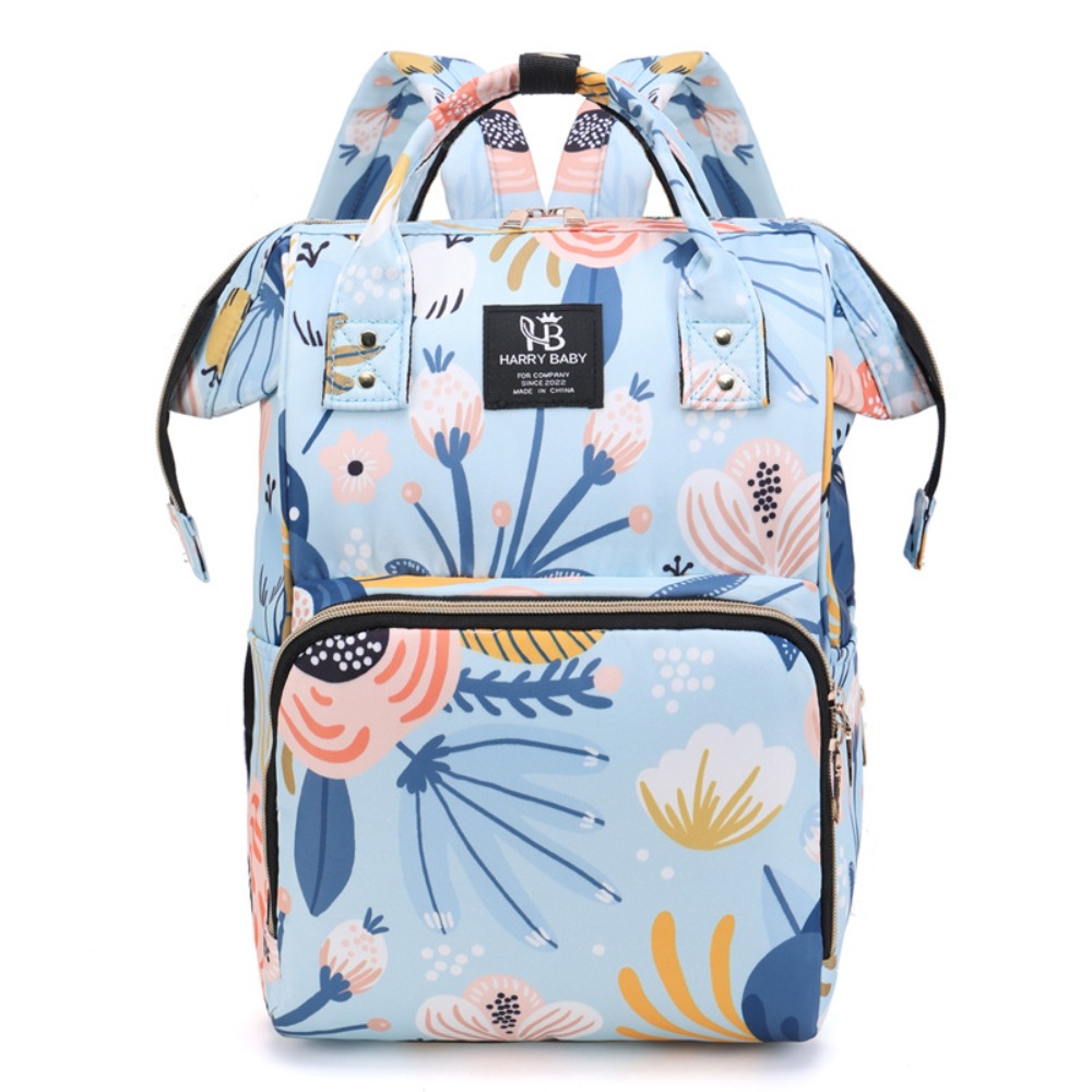 BESTOUR Korean Style Diaper Bag Lightweight Multi-Pocket Oxford Cloth Bags Durable Insulation Milk Storage Backpack for Newborn Babies