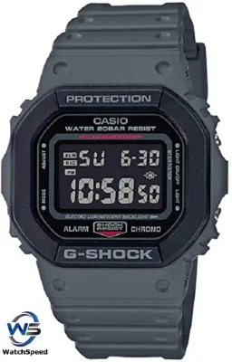Casio G-Shock DW-5610SU-8D Special Color Digital Grey Resin 200M Men's Watch