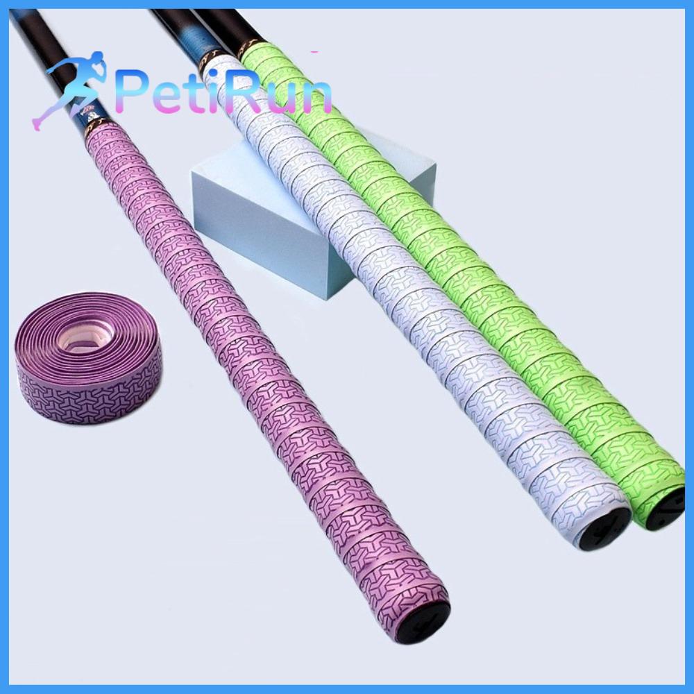 PETIRUN 1 Pcs Chống trượt Cán Vợt Cầu lông Thấm hút mồ hôi 2.1m Băng dính vợt Thoải mái Chống mài mòn Băng dính cầu lông Vợt