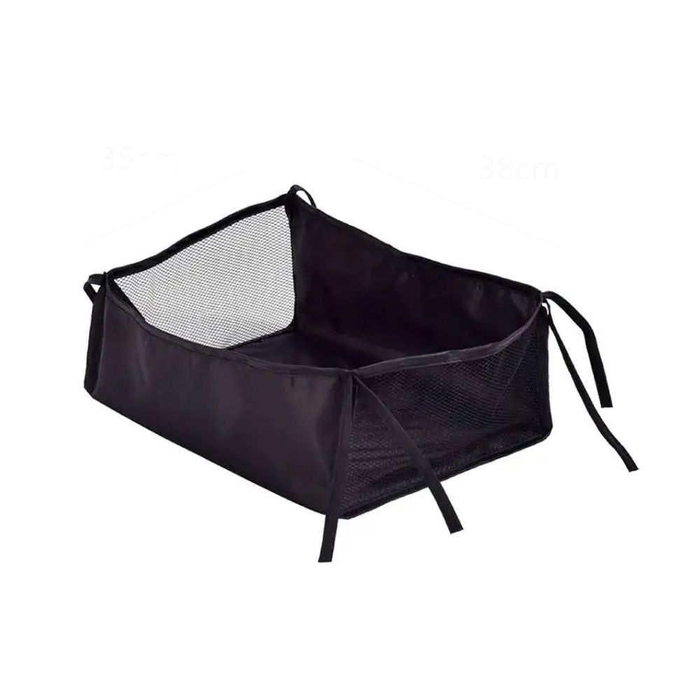 HTUAU Sơ sinh Túi tổ chức Đứa bé Cầm tay Pram Phụ kiện xe đẩy Giỏ treo Giỏ xe đẩy - 2