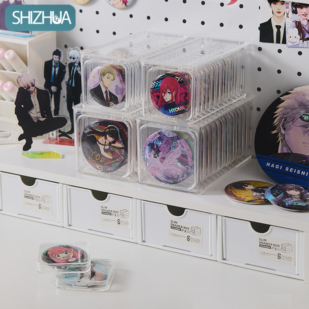 กล่องเก็บโมเดล กล่องโชว์ตุ๊กตา กล่องเก็บของโมเดล กล่องโมเดลกันฝุ่น กล่องแสดงตุ๊กตา ตู้โชว์ตุ๊กตา กันฝุ่นและกันความชื้น ราคา 279 บาท*ส่งฟรี