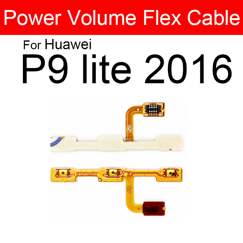 【Get the Perfect Fit】 Power Volume Buttons Flex Cable For P7 P8 P9 P10 P20 Pro P10 P9 Plus P9 P8 Lit
