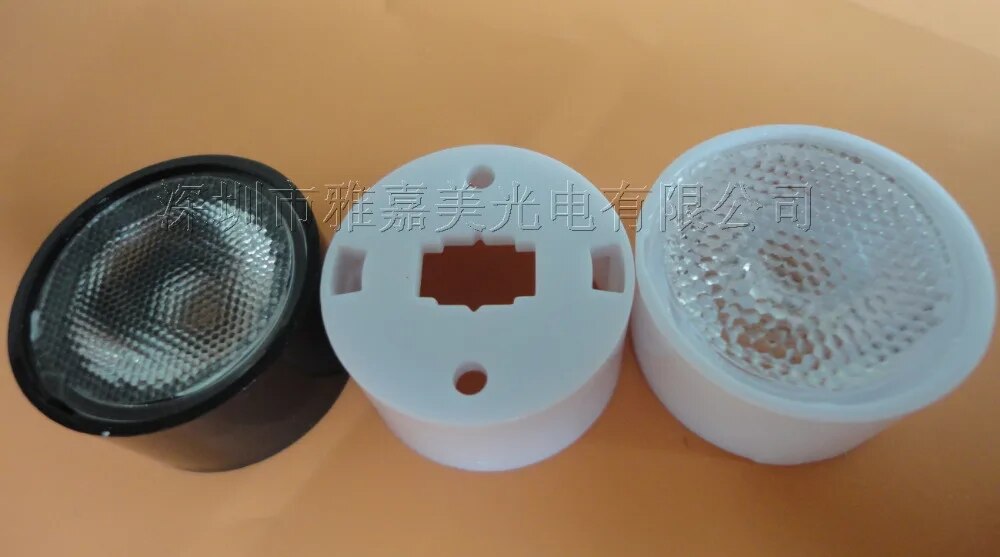 【In-Stock】 Cơ sở đai không lợi nhuận-Đường kính ống kính LED CREE 21.5mm hạt Sur, 25 30 45 60 90 độ "5050" Ống Kính LED ES, ống kính XM-L / XM-L2