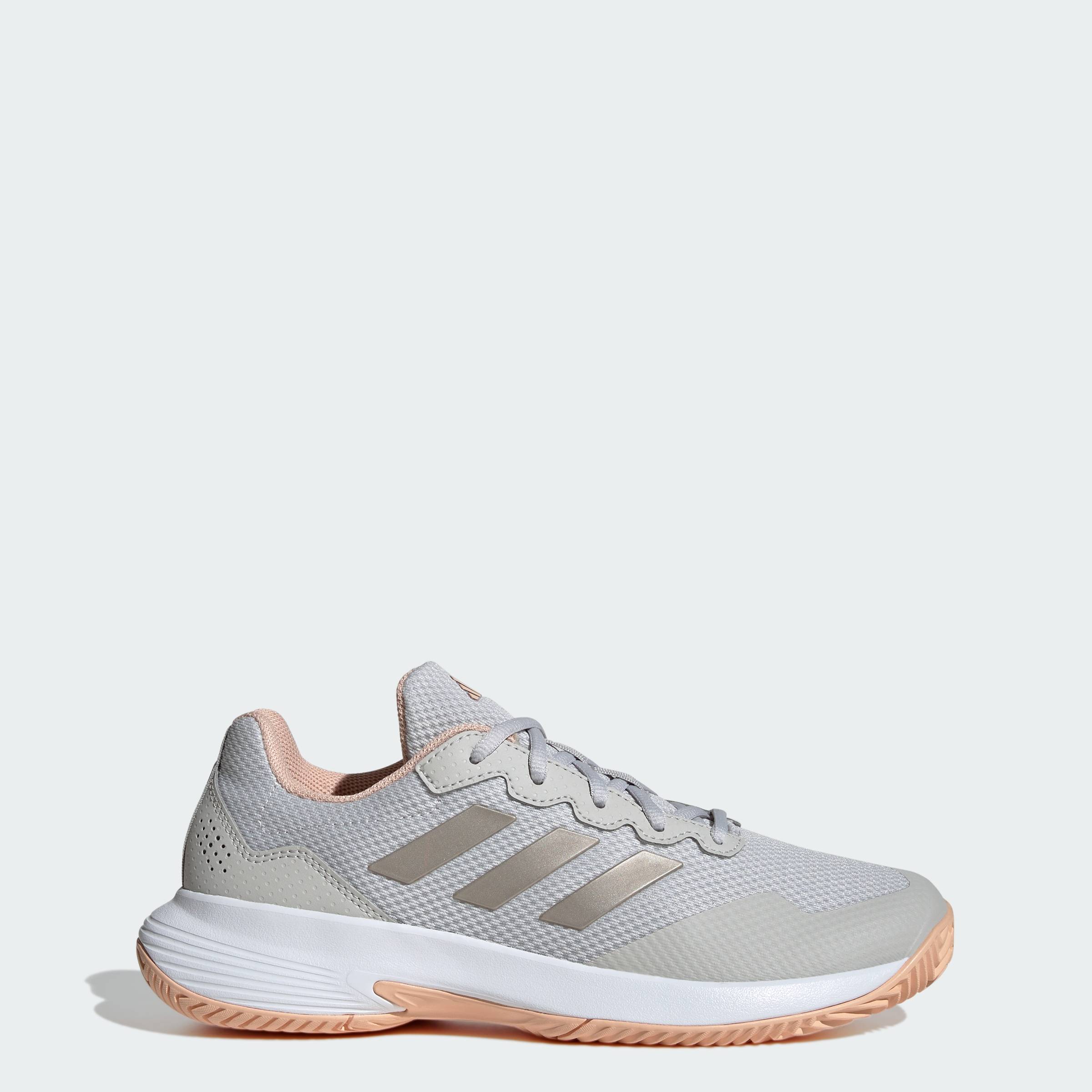 [0H-2H 15.7-VOUCHER 15%] adidas Quần vợt Giày Tennis Gamecourt 2.0 Nữ Xám IH2969