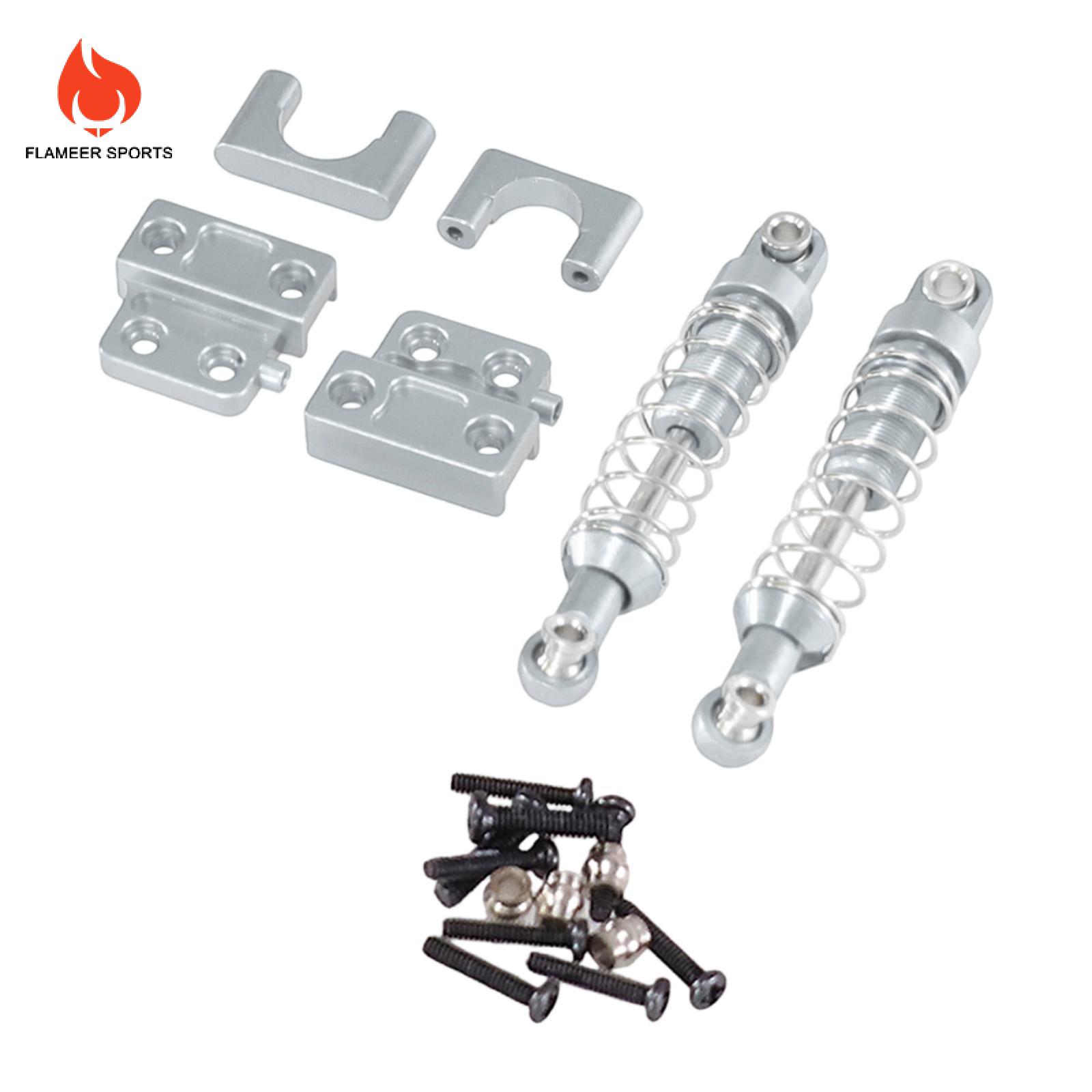 Flameer RC bộ giảm xóc sau thiết lập hệ thống treo sốc thiết lập 1/12 chuyên nghiệp dễ dàng để cài đặt DIY phụ tùng Mẫu RC bộ phận xe