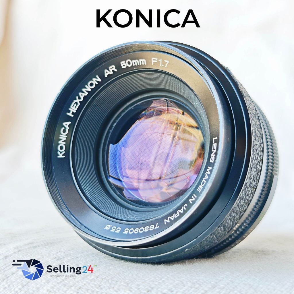 Konica Hexanon AR 50mm f/1.7(16) Mount AR ราคา 1,408 บาท*ส่งฟรี