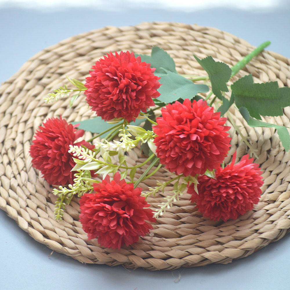 Bouquet bunga P106 BOLA Artifisial Dekorasi Hiasan Seserahan Buket Palsu