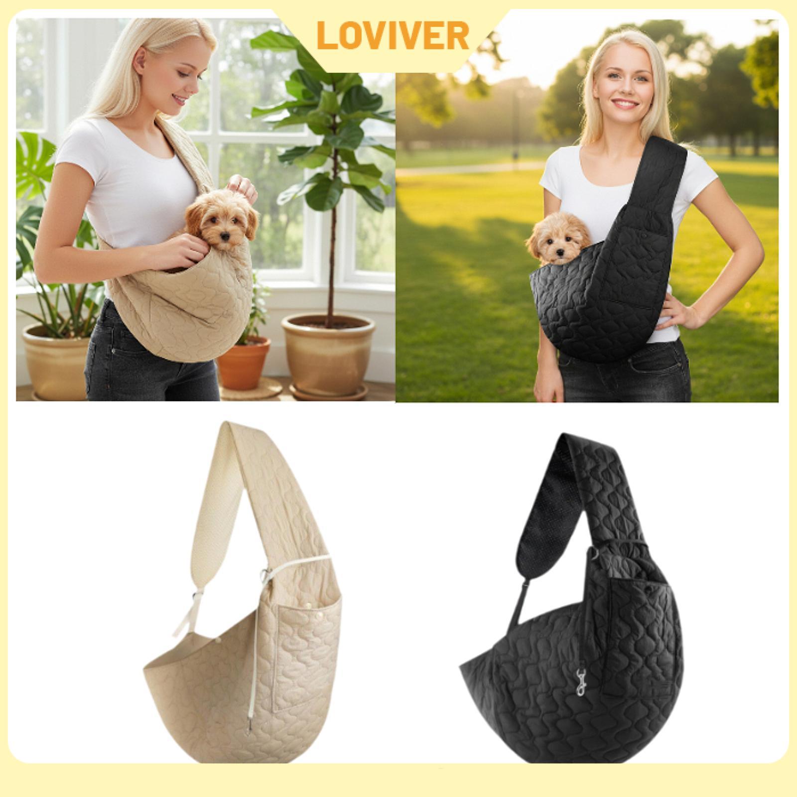 Dog Slings Carrier Wrap Puppy Carrying Backpack for Travel Puppy Small Cats ราคา 5,464 บาท*ส่งฟรี
