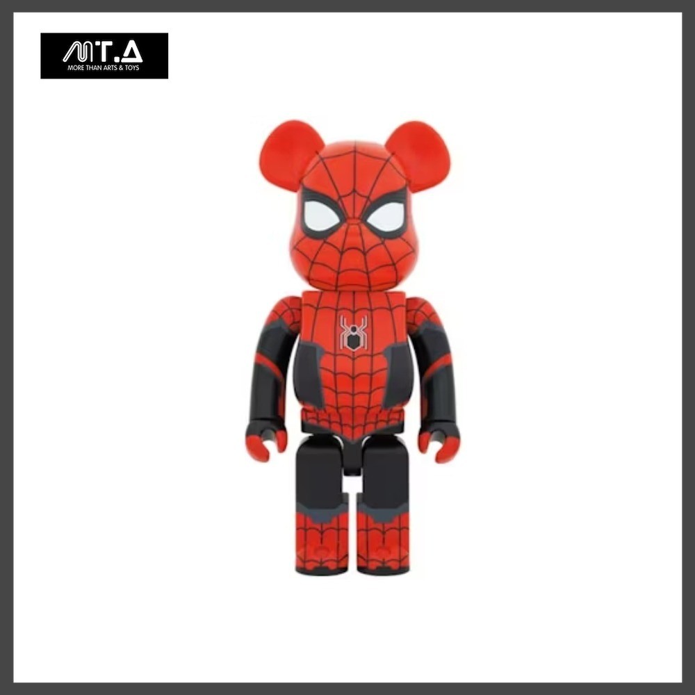 พร้อมส่ง🇹🇭 MTA. Bearbrick x Marvel Spider-Man Upgraded Suit 1000% ราคา 21,451 บาท*ส่งฟรี