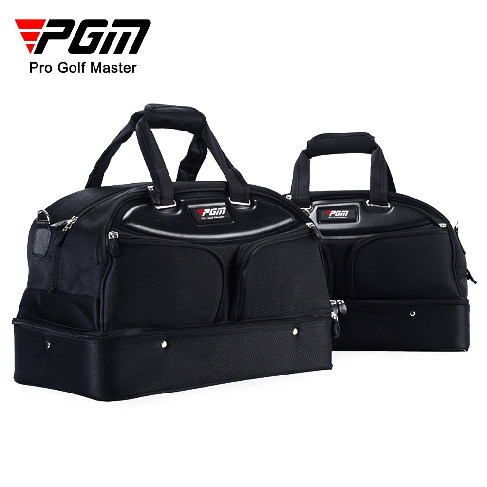 PGM Golf Clothing Bag Men's Portable Ball Bag Nylon Large Capacity Double Layer Clothing Bag Waterproof and Durable Travel Bag ราคา 2,128 บาท*ส่งฟรี