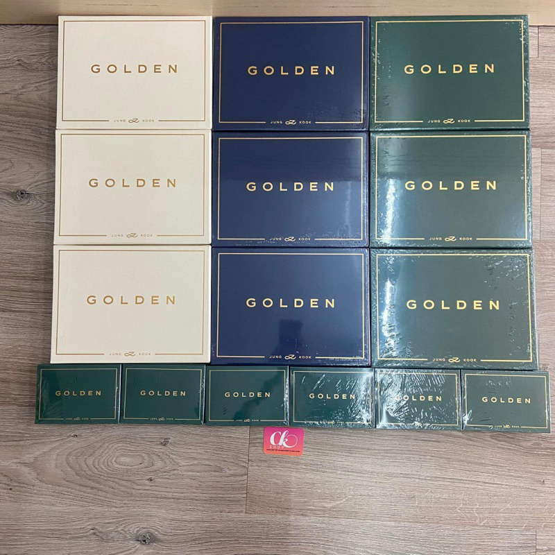 Bộ album ảnh bts jungkook - golden jung kook có sẵn ckshop