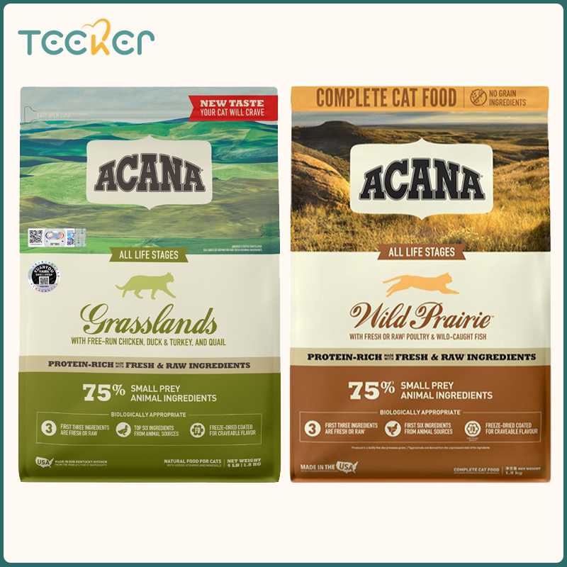 ACANA 1.8KG Duck Chicken Dry Cat Food for All Breed of Cats High Protein ราคา 3,485 บาท*ส่งฟรี